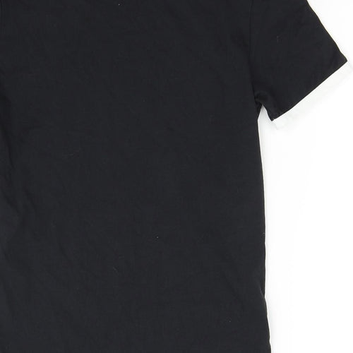 Lyle & Scott Mens Black    T-Shirt Size L