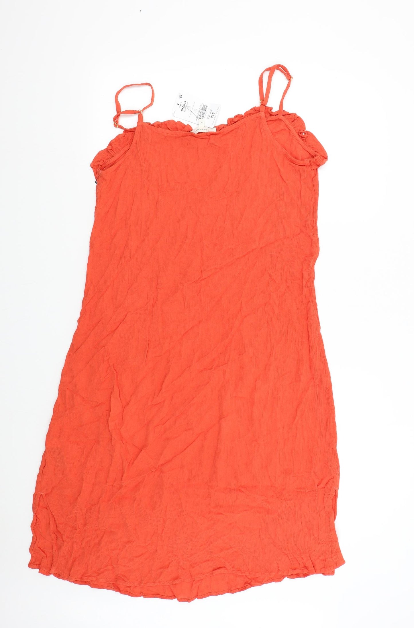 NEXT Womens Orange   Slip Dress  Size 10