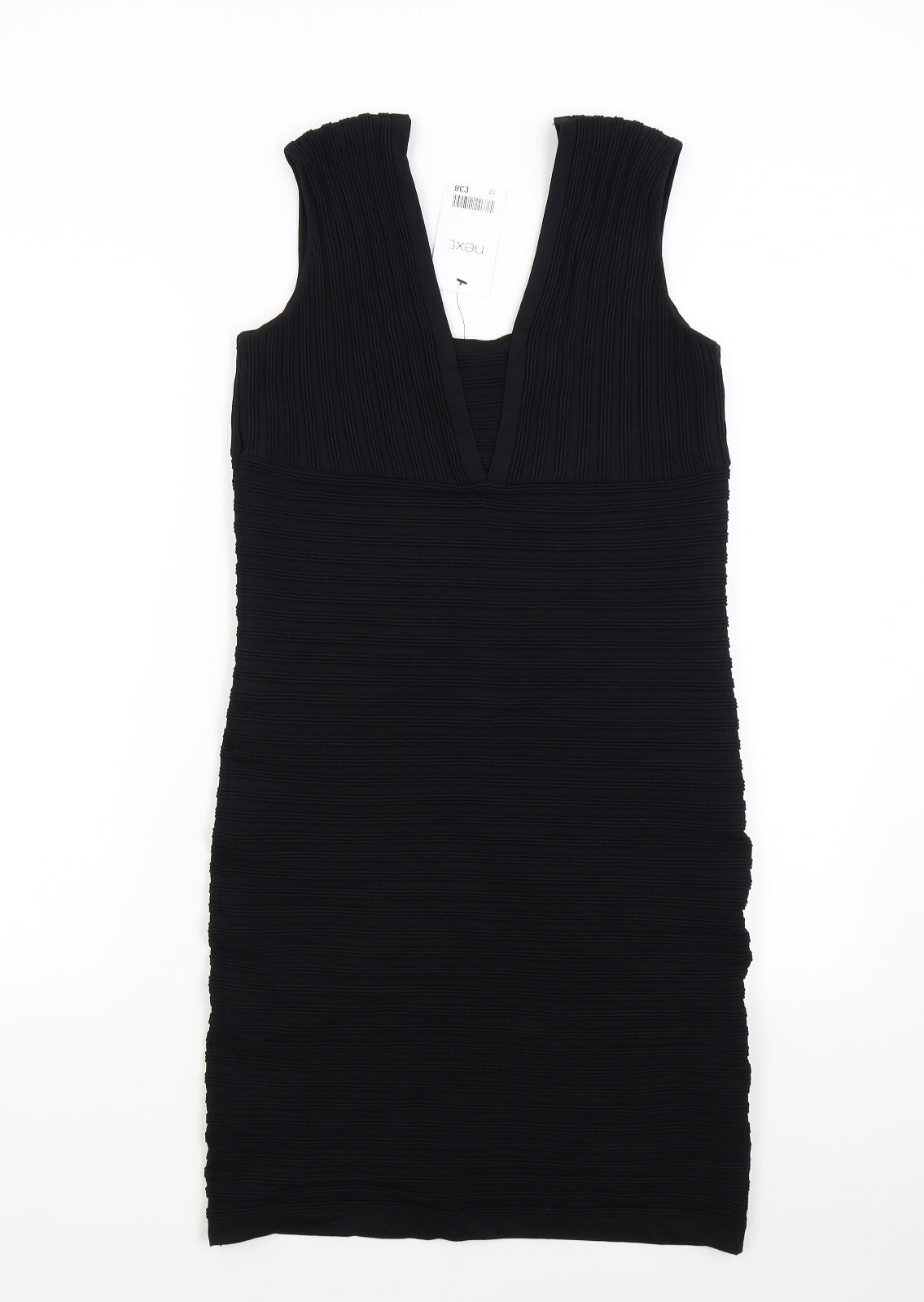 NEXT Womens Black   Bodycon  Size 12