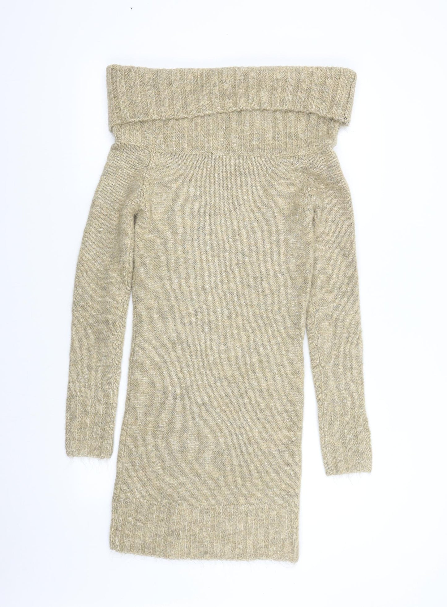 Primark Womens Beige   Jumper Dress  Size 14