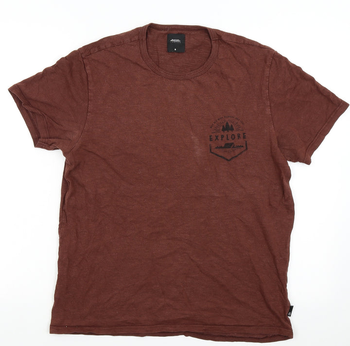 Burton Mens Brown T-Shirt Size M