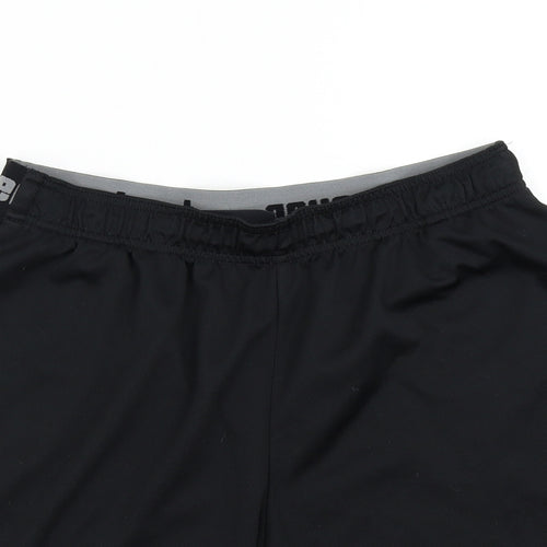 Workour Mens Black   Sweat Shorts Size M
