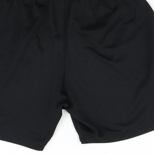 Workour Mens Black   Sweat Shorts Size M