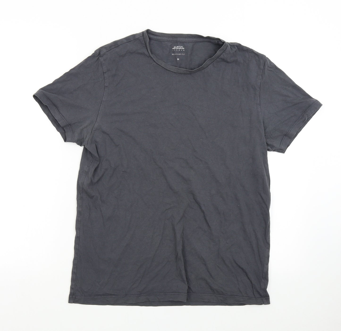 Burton Mens Grey    T-Shirt Size M