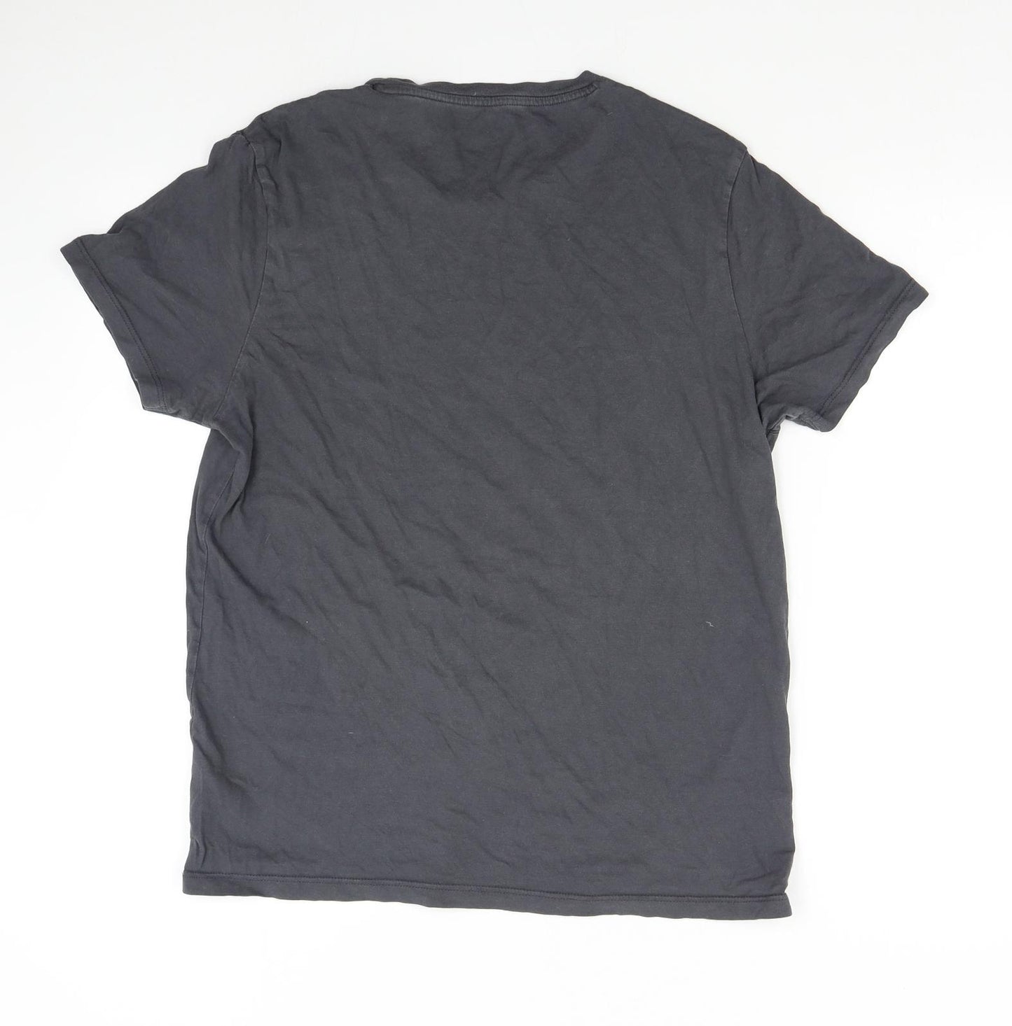 Burton Mens Grey    T-Shirt Size M