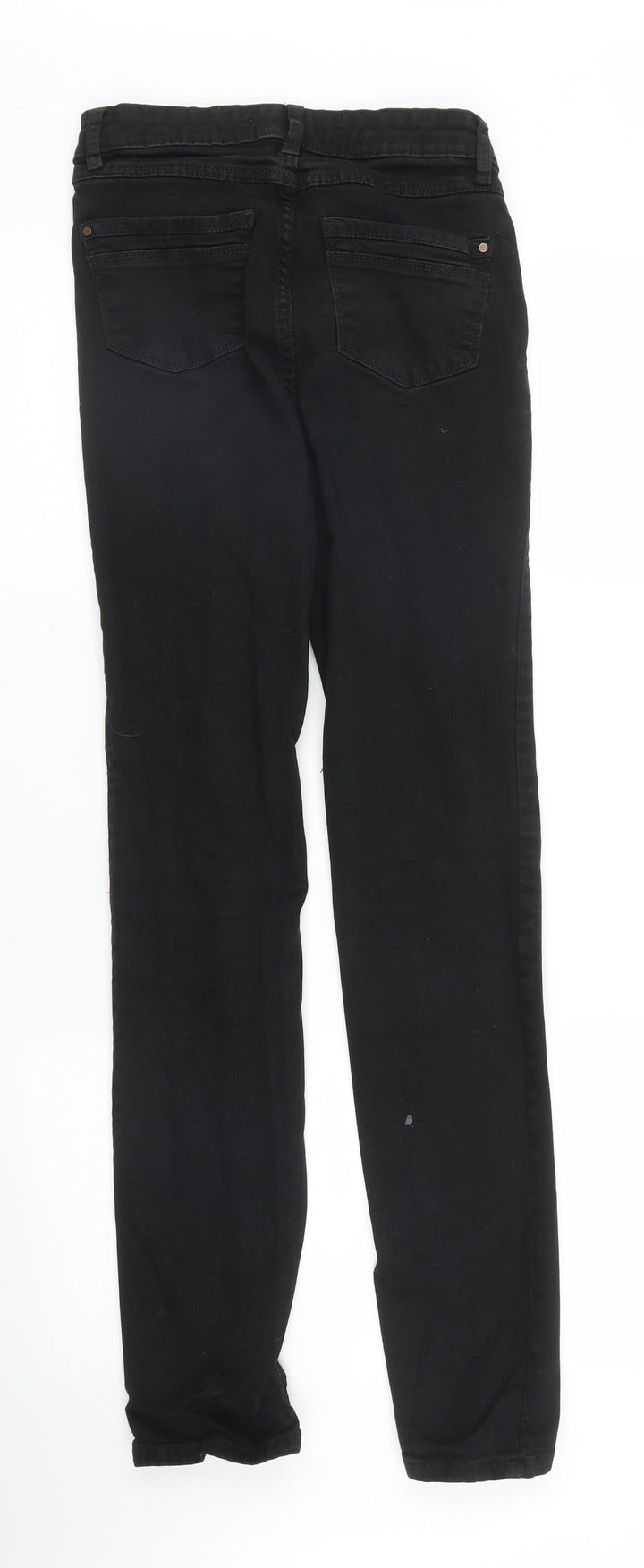 George Womens Black  Denim Skinny Jeans Size 10 L29 in