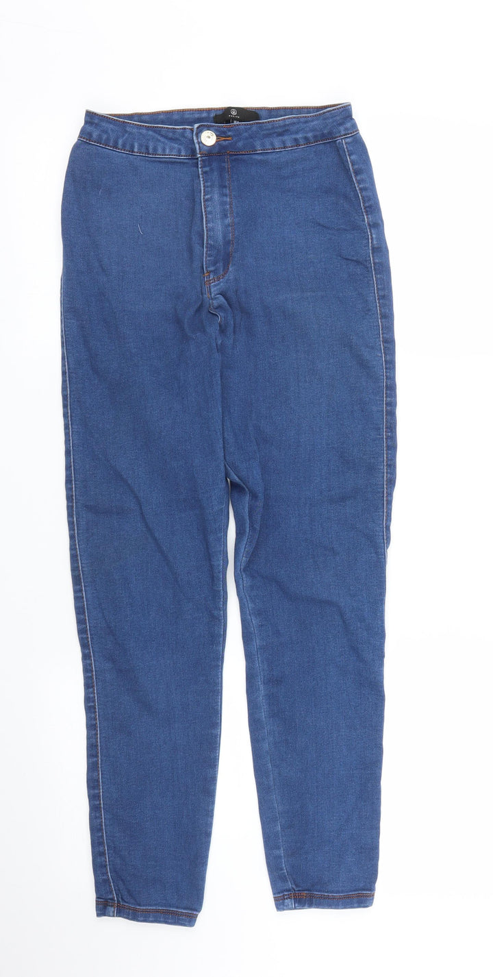 Missguided Womens Blue Denim Jegging Jeans Size 8 L27 in