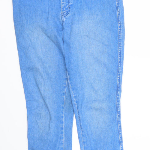 Warehouse Womens Blue  Denim Skinny Jeans Size 14 L27 in