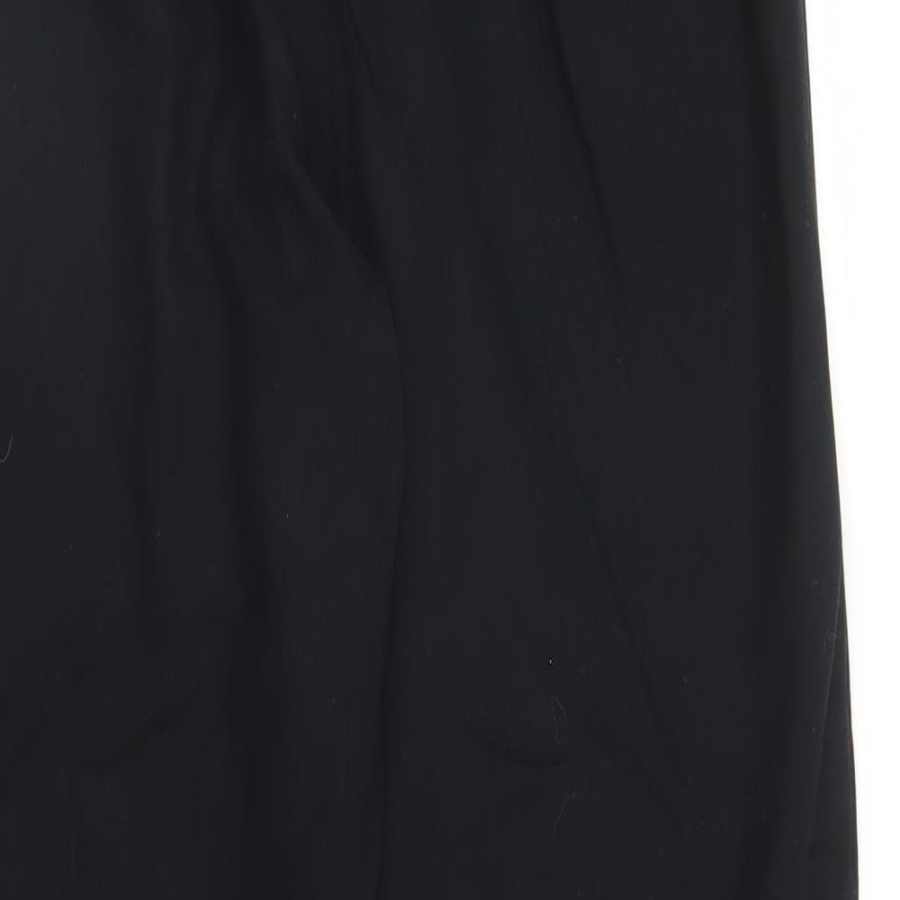 M&S Womens Black   Trousers  Size 14 L29 in