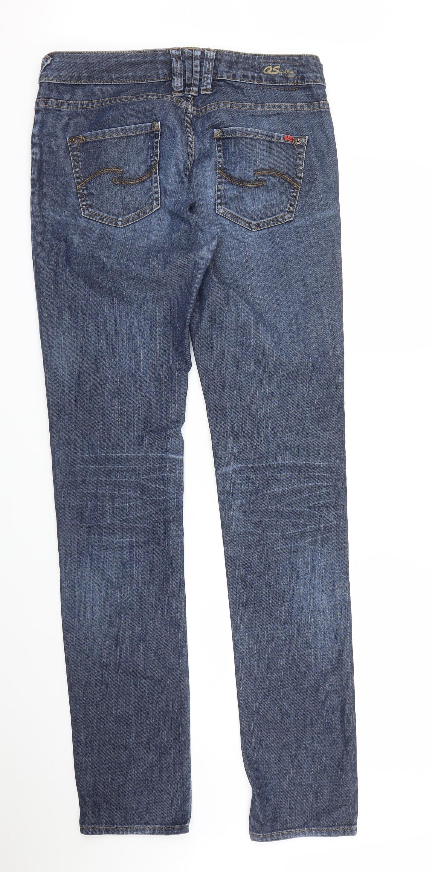 S. Oliver Mens Blue  Denim Straight Jeans Size 38 in L34 in