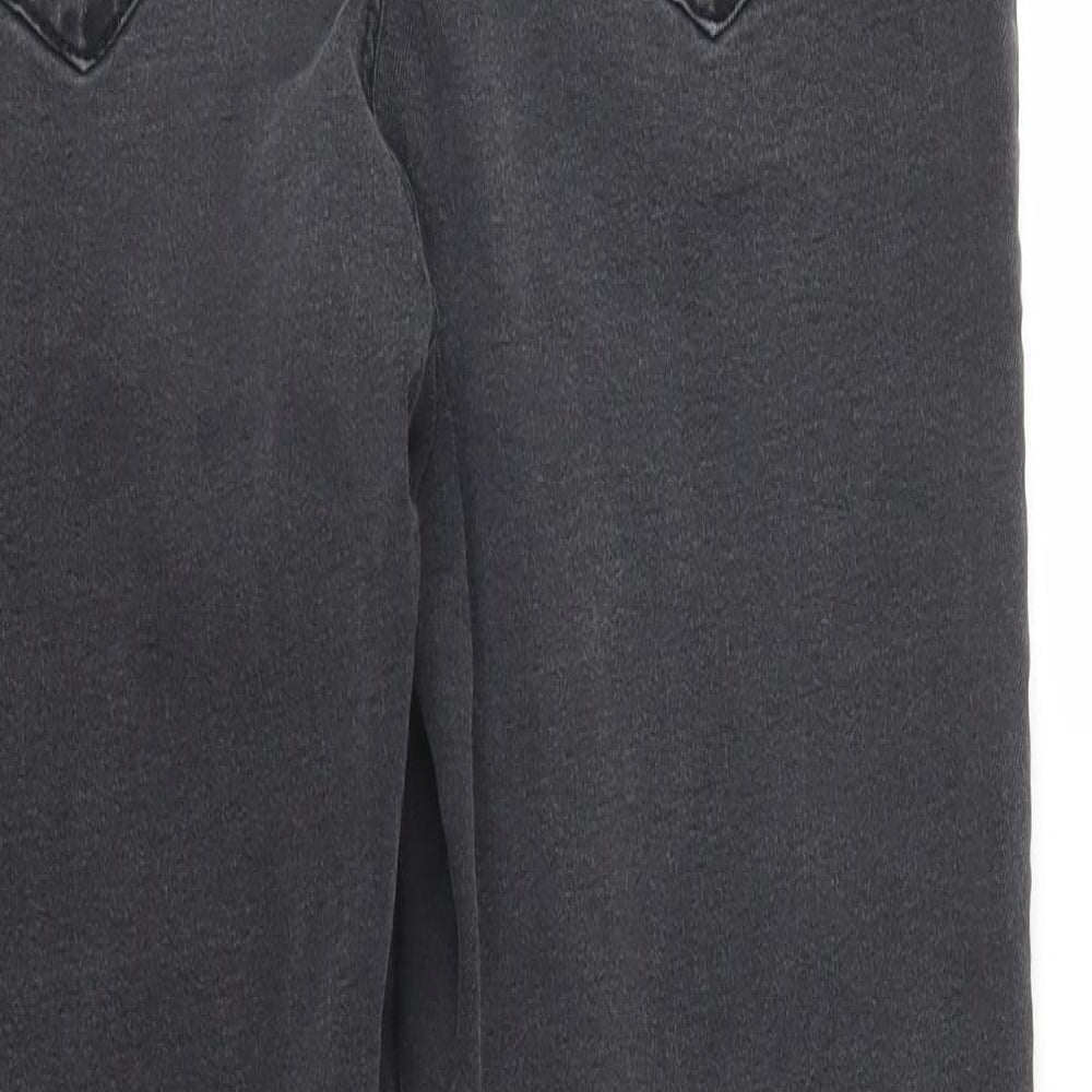 Primark Womens Black  Denim Jegging Jeans Size 14 L28 in
