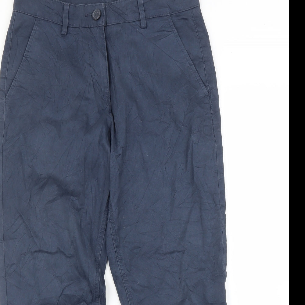 Debenhams Womens Blue   Chino Trousers Size 10 L25 in