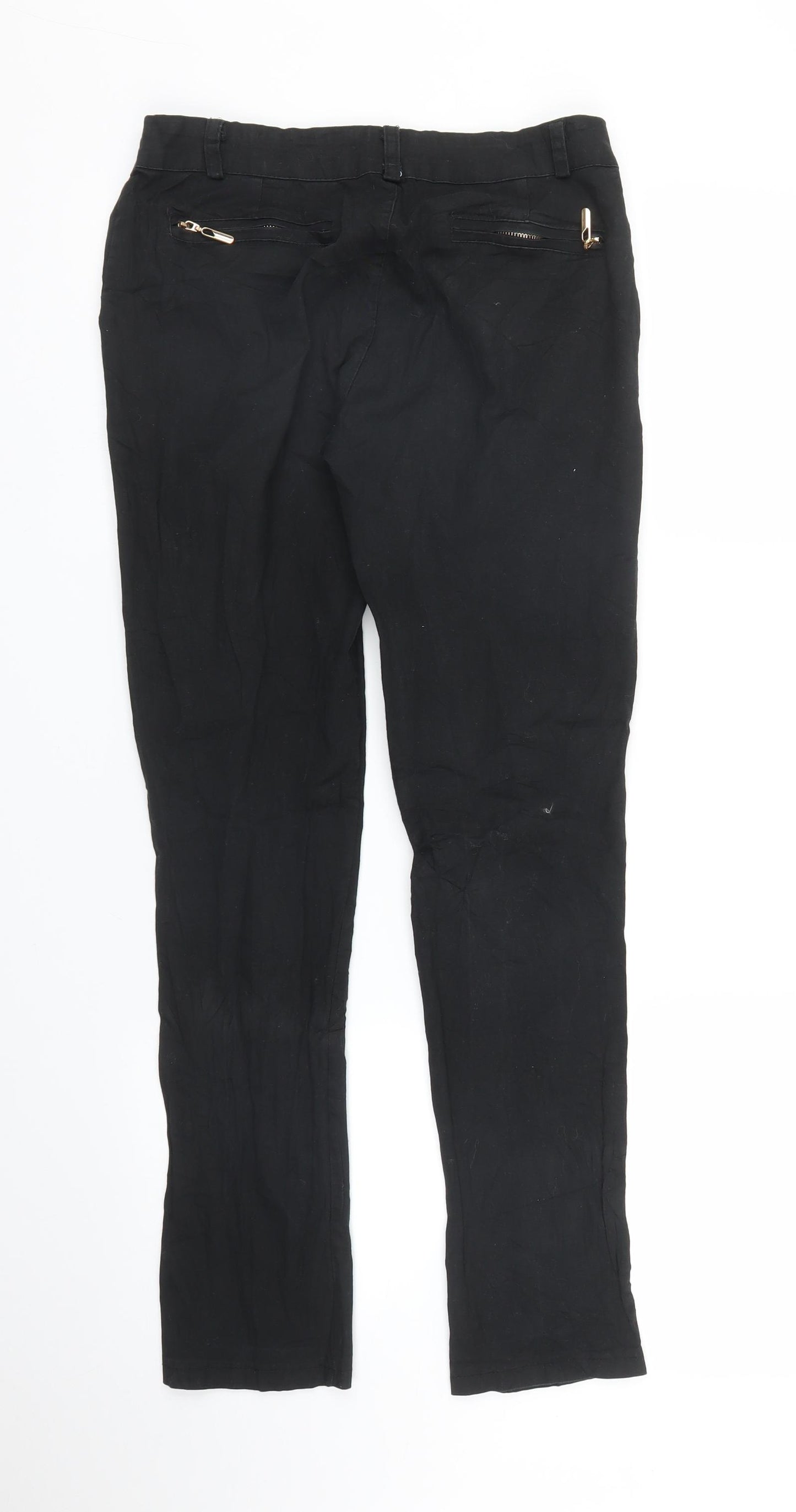 Preworn Womens Black   Capri Trousers Size S L27 in