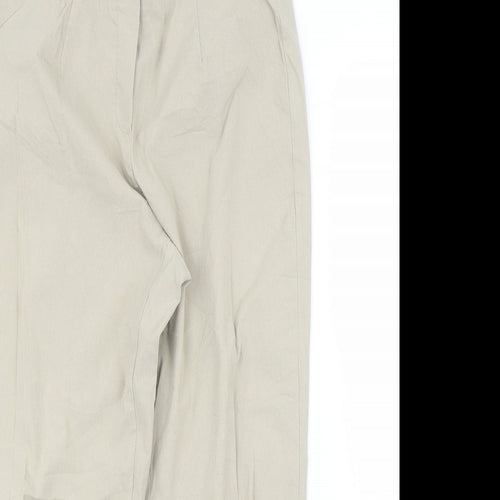 Sandwich Womens Beige   Pedal Pusher Trousers Size 6 L21 in
