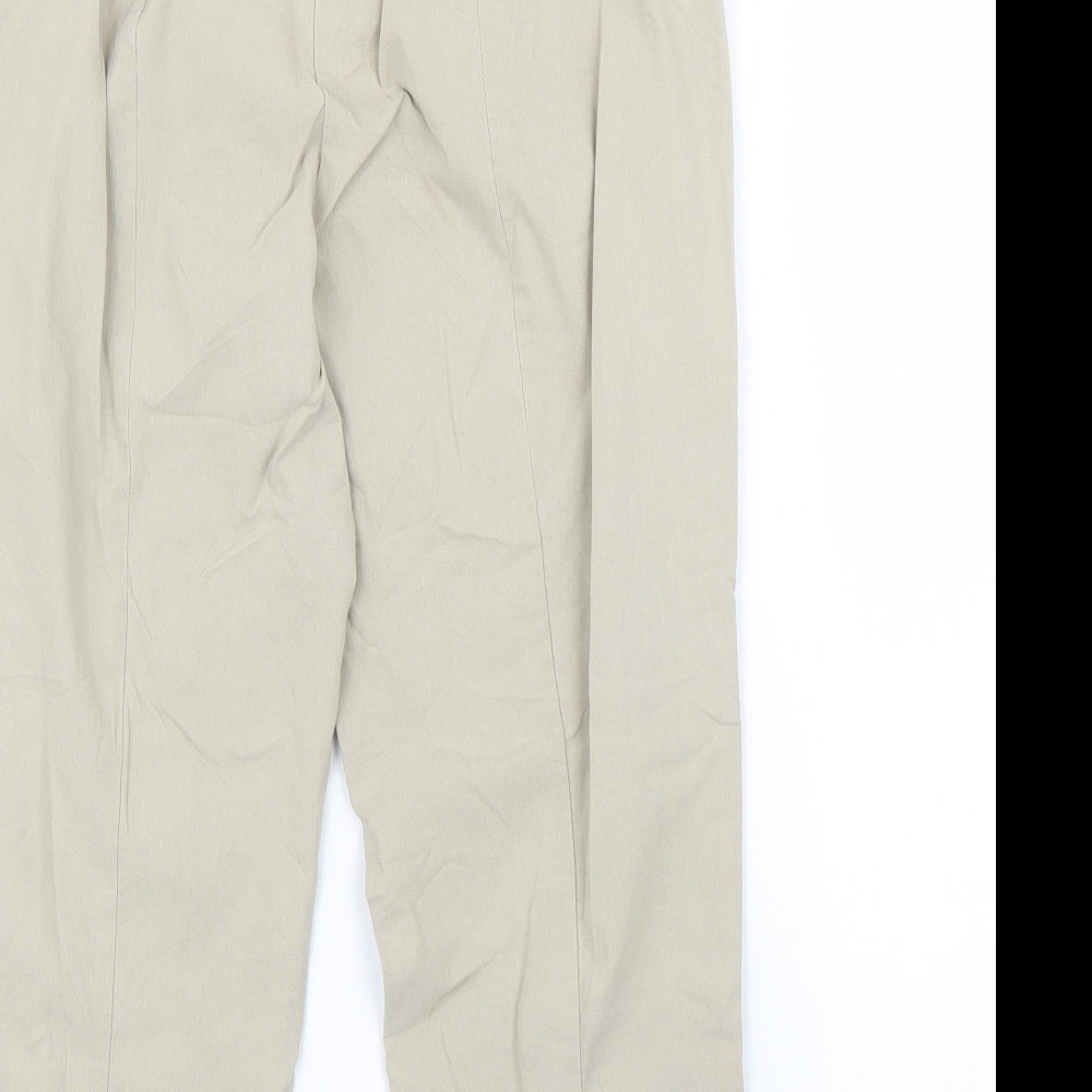 Sandwich Womens Beige   Pedal Pusher Trousers Size 6 L21 in
