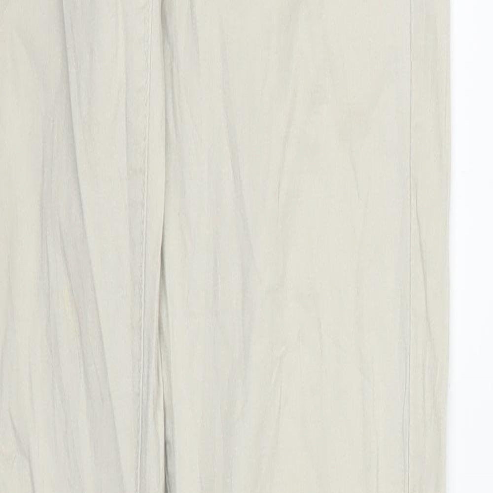 I Dodo Womens Beige   Carpenter Trousers Size S L30 in