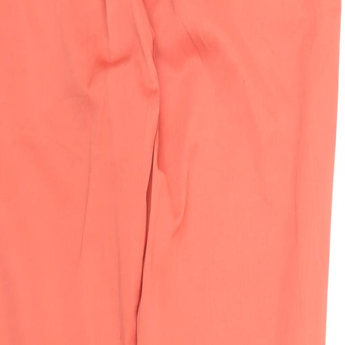 RESERVED Womens Pink   Pedal Pusher Trousers Size 12 L26 in