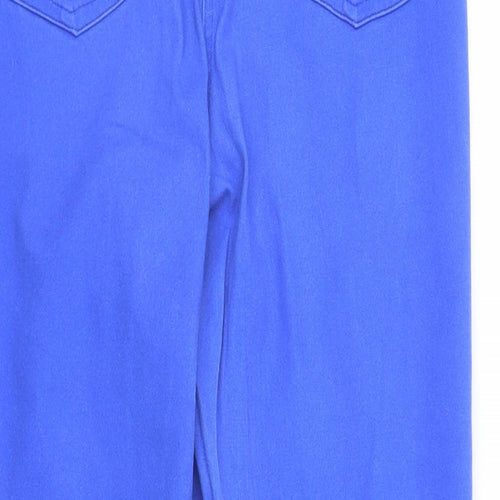 First Avenue Womens Blue  Denim Capri Jeans Size 12 L25 in