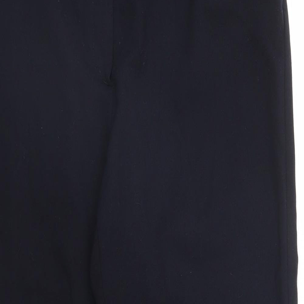 MICHELE Womens Black   Capri Trousers Size 12 L27 in