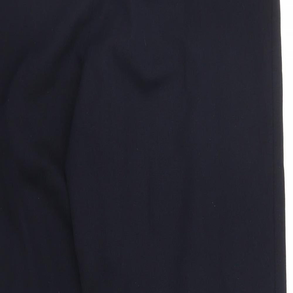 MICHELE Womens Black   Capri Trousers Size 12 L27 in