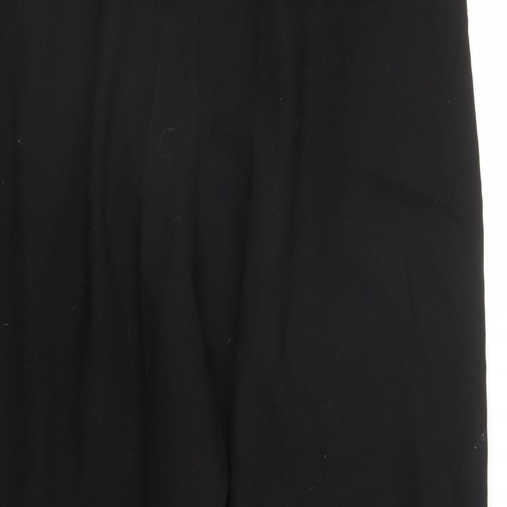 ASOS Womens Black   Pedal Pusher Trousers Size 12 L24 in