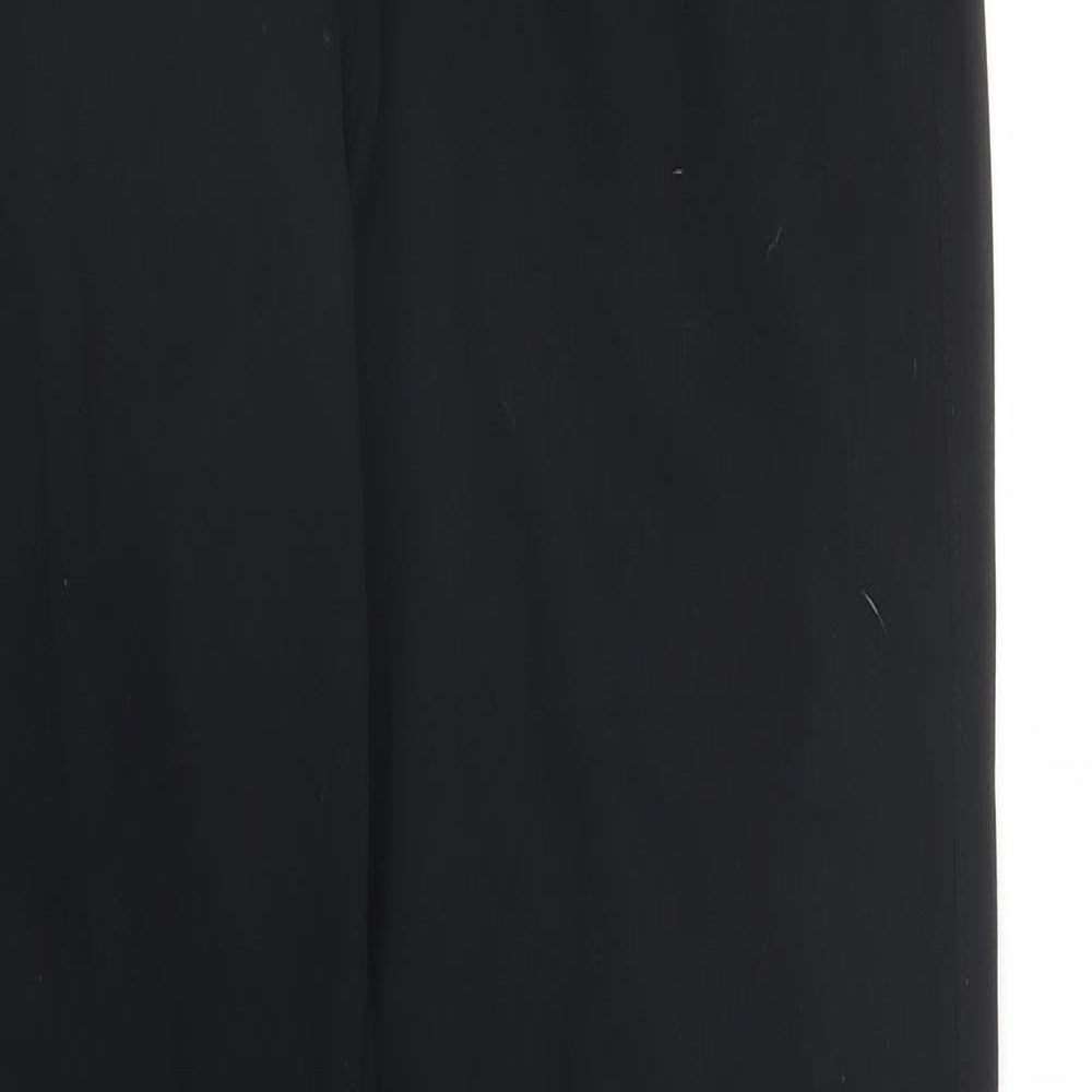 M&S Womens Black   Trousers  Size 10 L31 in