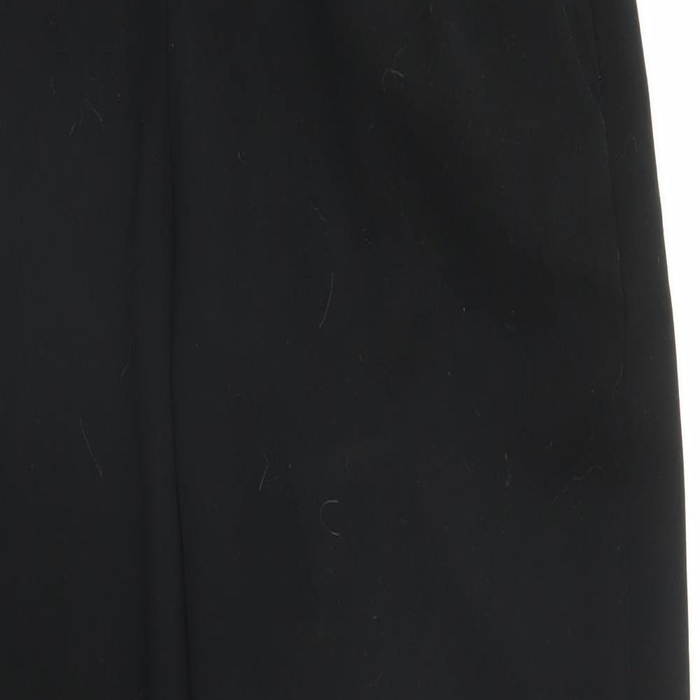 M&S Womens Black   Trousers  Size 14 L31 in