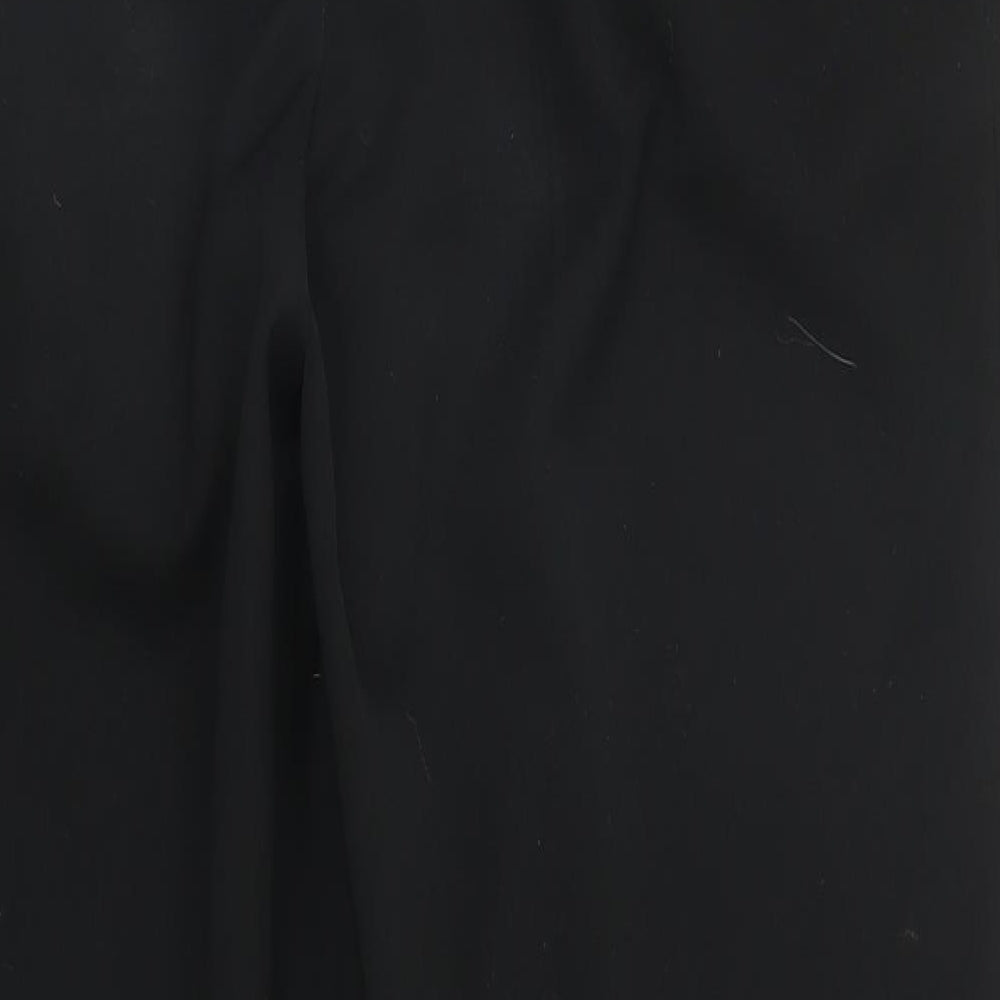 M&S Womens Black   Trousers  Size 14 L31 in
