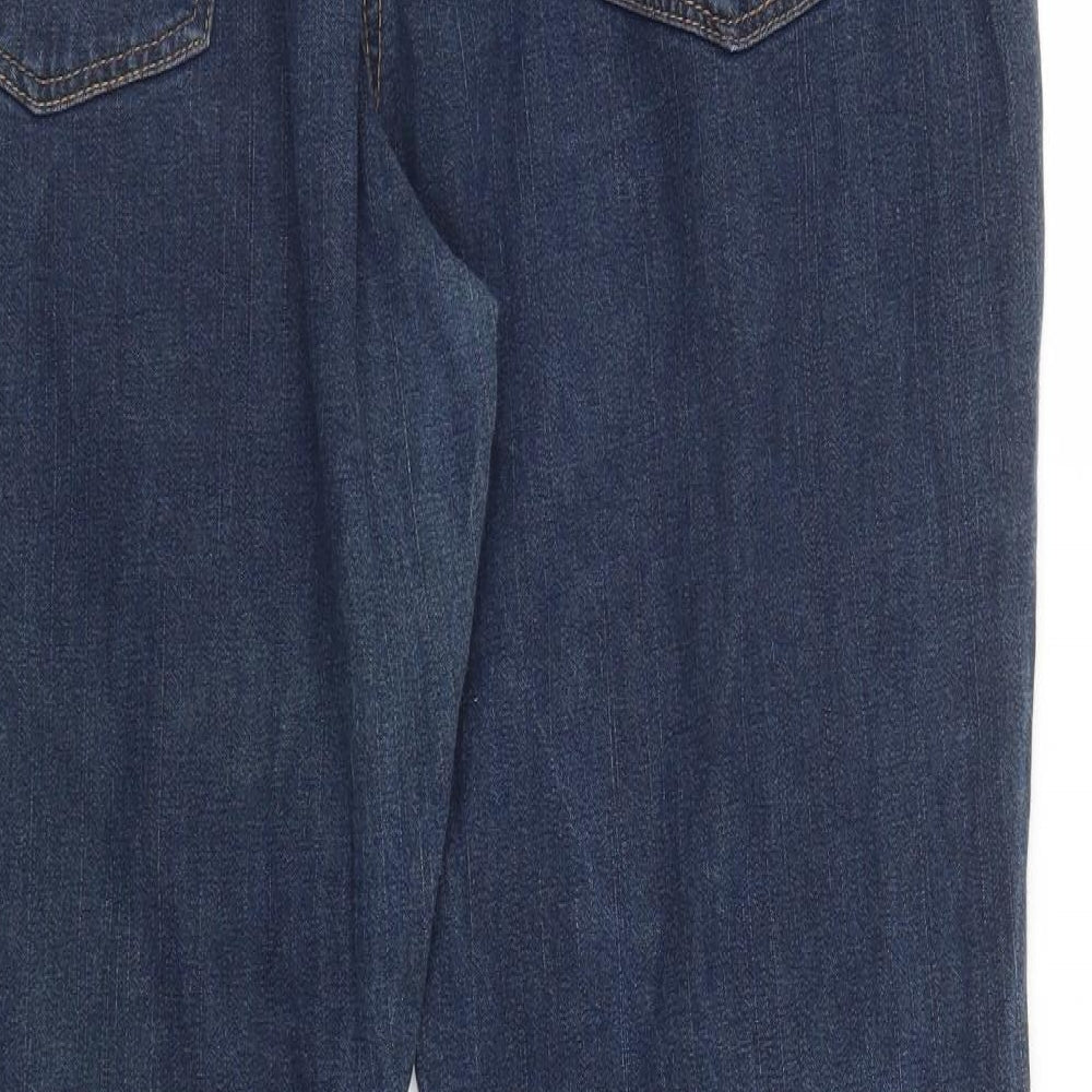 Simply Be Womens Blue  Denim Bootcut Jeans Size 18 L31 in