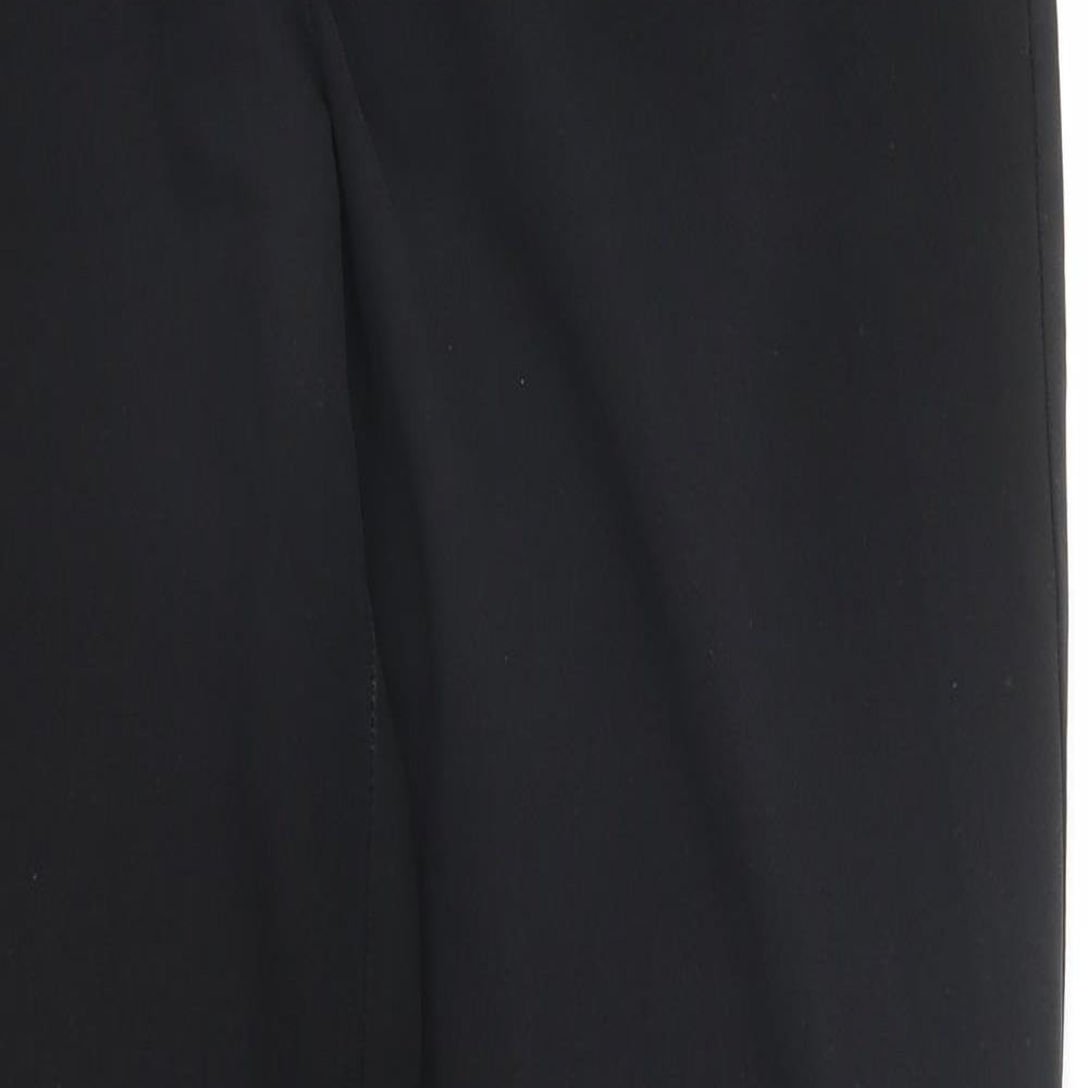 M&S Womens Black   Trousers  Size 14 L30 in