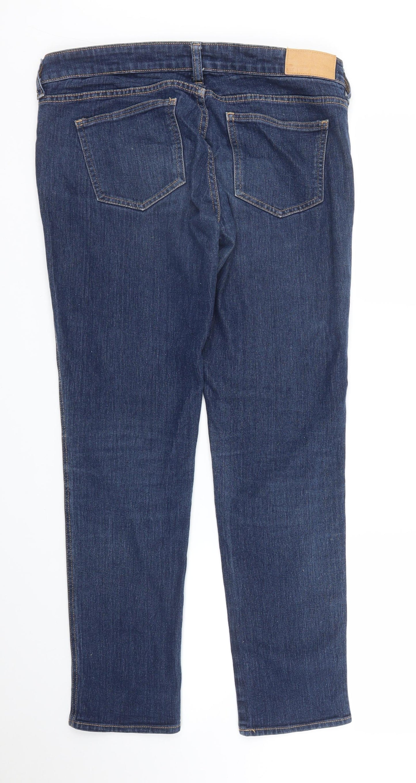 H&M Mens Blue  Denim Straight Jeans Size 30 in L30 in