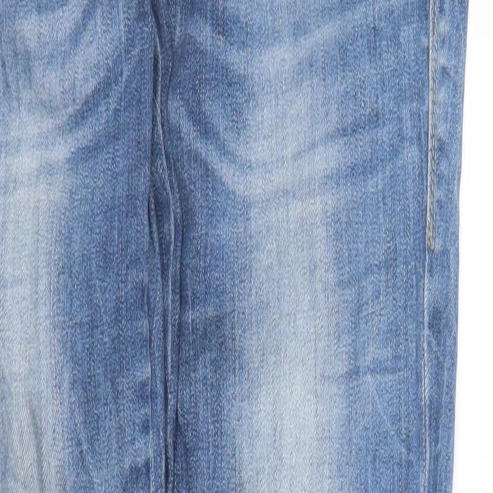 Accestar Womens Blue  Denim Skinny Jeans Size 10 L32 in