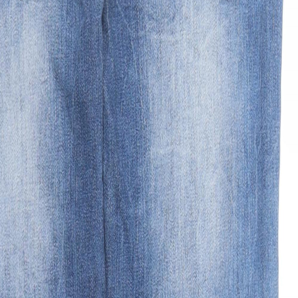 Accestar Womens Blue  Denim Skinny Jeans Size 10 L32 in