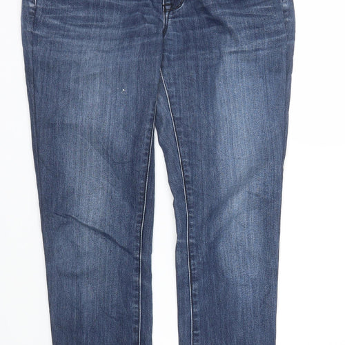 Dromedar Womens Blue  Denim Straight Jeans Size 27 in L28 in