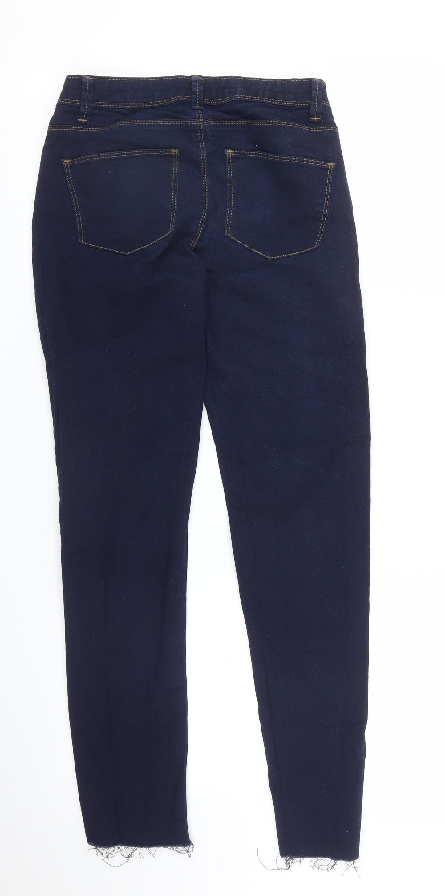 Primark Womens Blue  Denim Skinny Jeans Size 4 L26 in