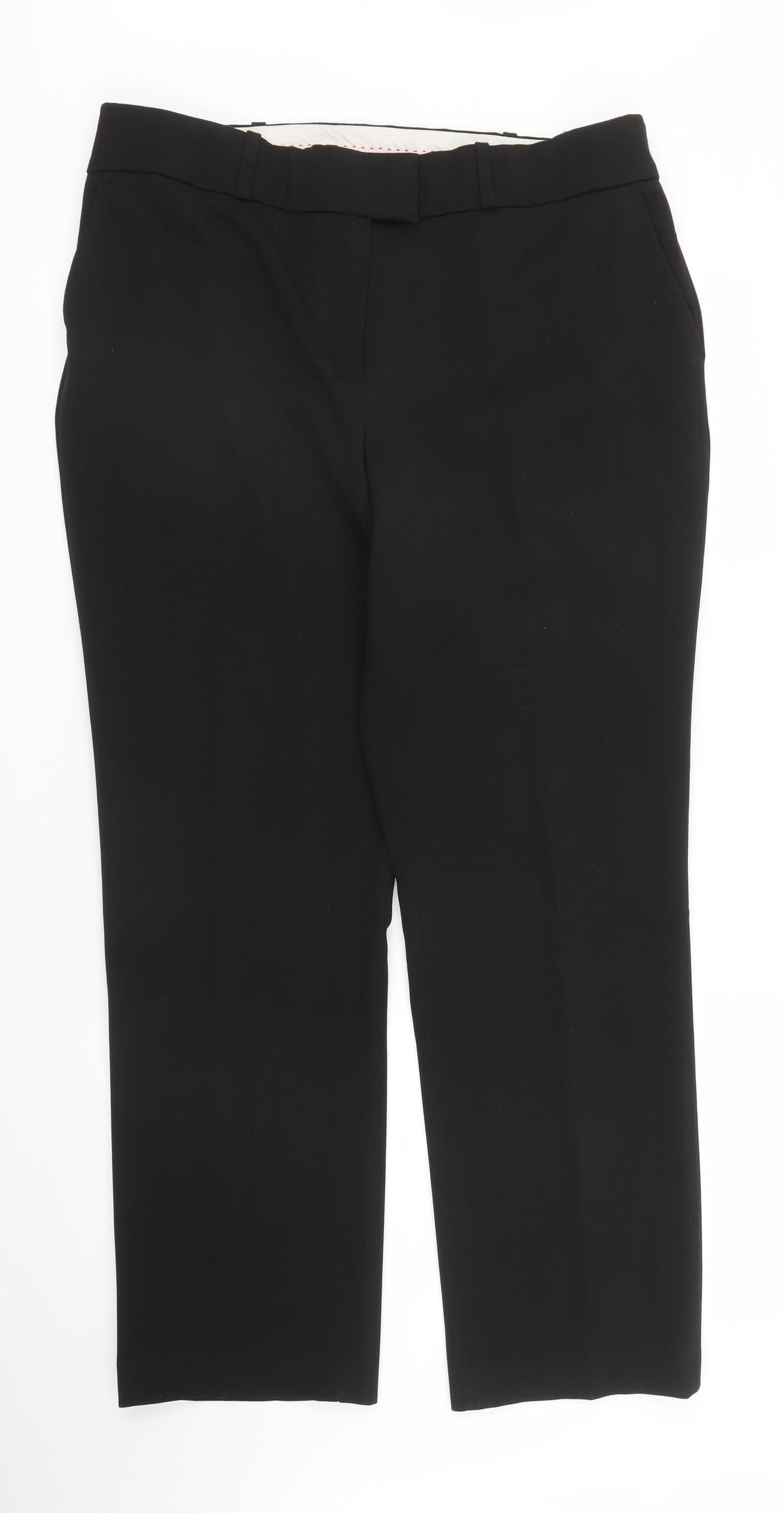 TU Womens Black   Trousers  Size 16 L28 in