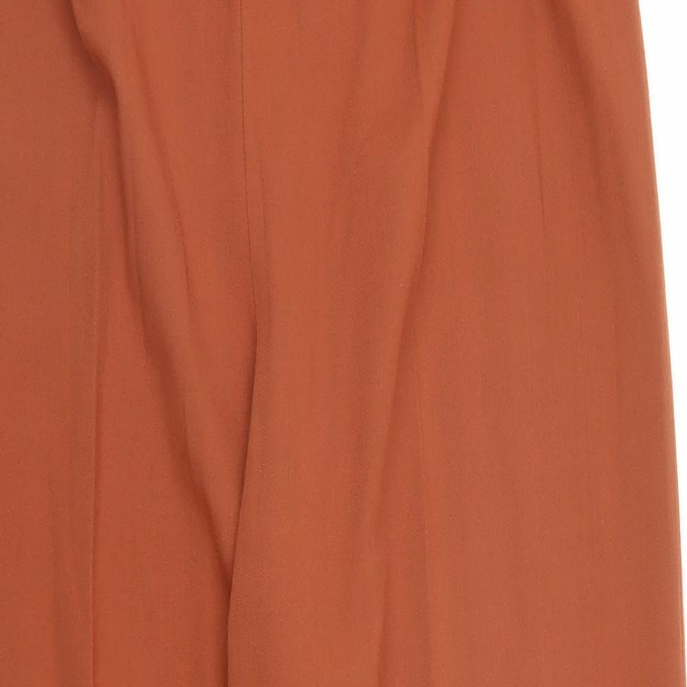 Dorothy Perkins Womens Orange   Bloomer Trousers Size 12 L28 in