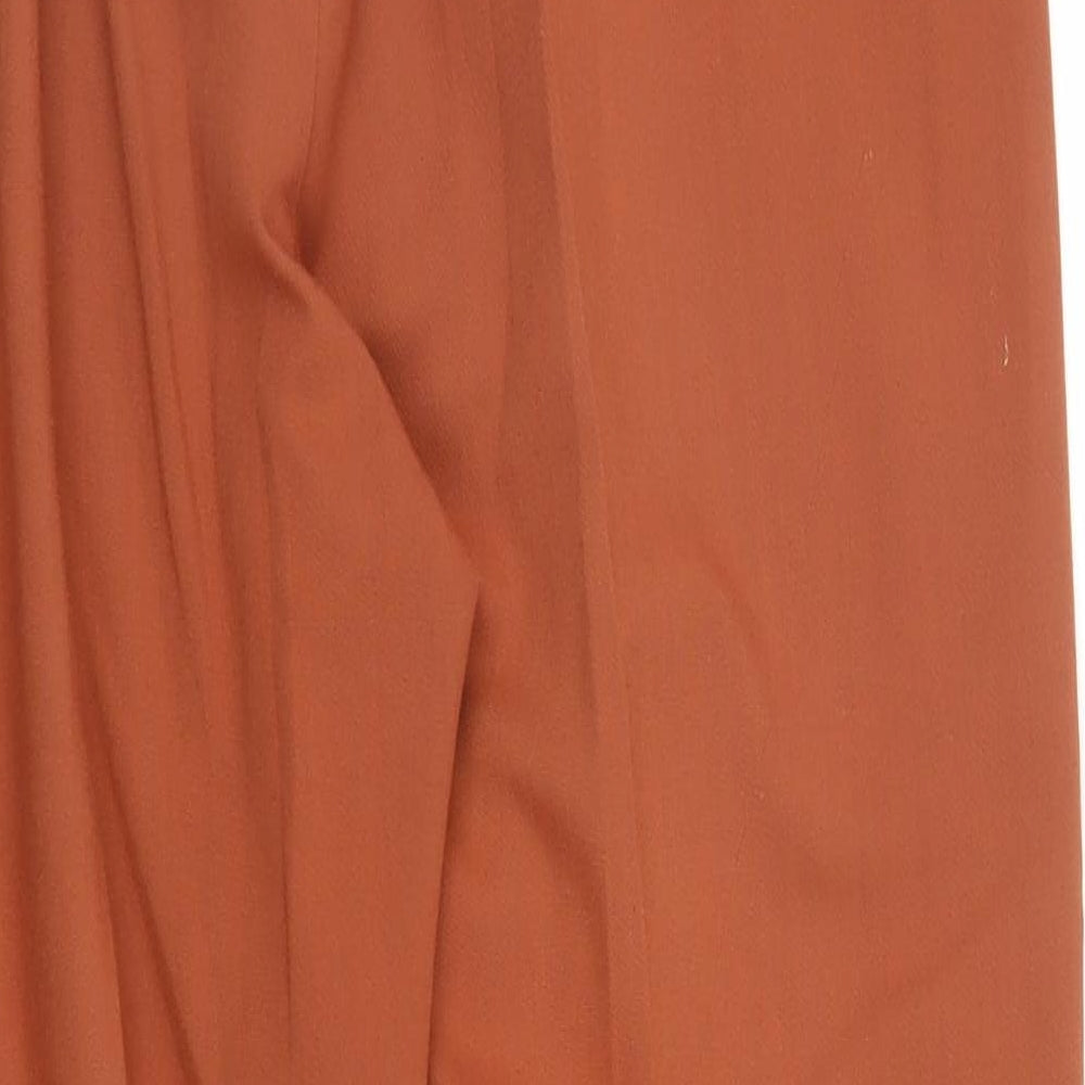 Dorothy Perkins Womens Orange   Bloomer Trousers Size 12 L28 in