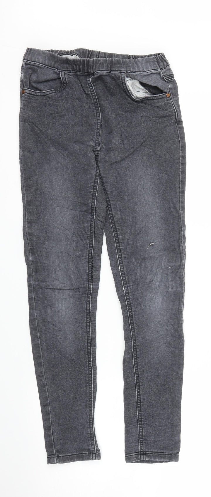 Cool Club Girls Grey Denim Skinny Jeans Size 12 Years