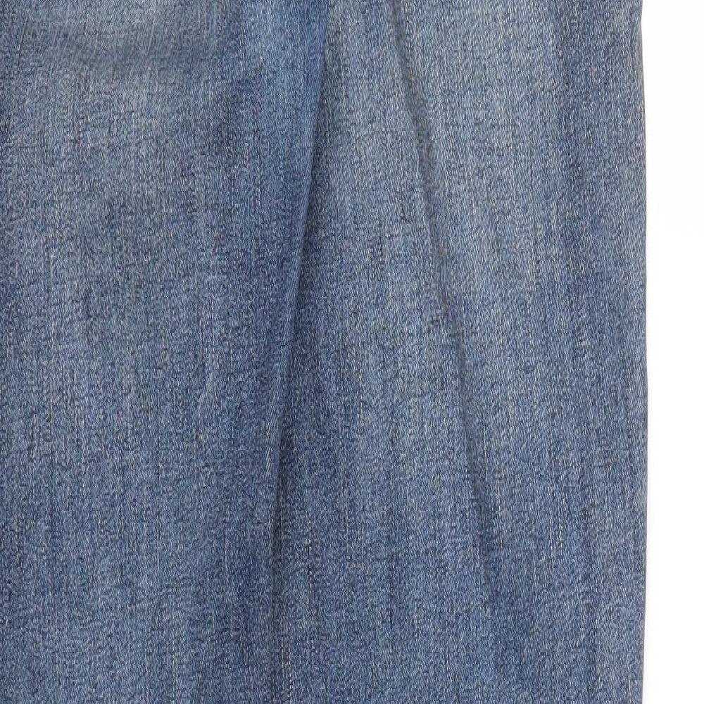 24/7 Authentic Denim Womens Blue  Denim Skinny Jeans Size 10 L27 in