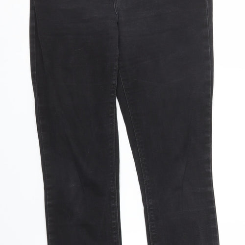 River Island Womens Black  Denim Skinny Jeans Size 10 L28 in