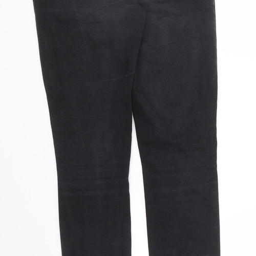 River Island Womens Black  Denim Skinny Jeans Size 10 L28 in