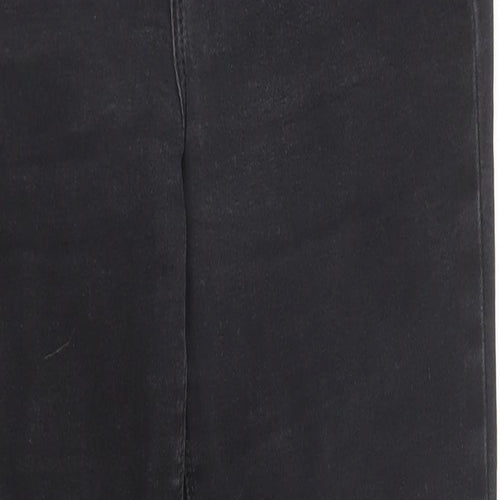 River Island Womens Black  Denim Skinny Jeans Size 10 L28 in