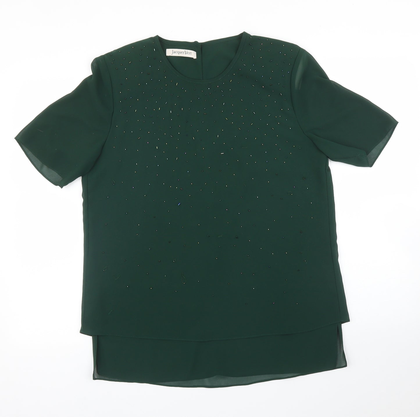 Jacqes Vert Womens Green   Basic Blouse Size 10