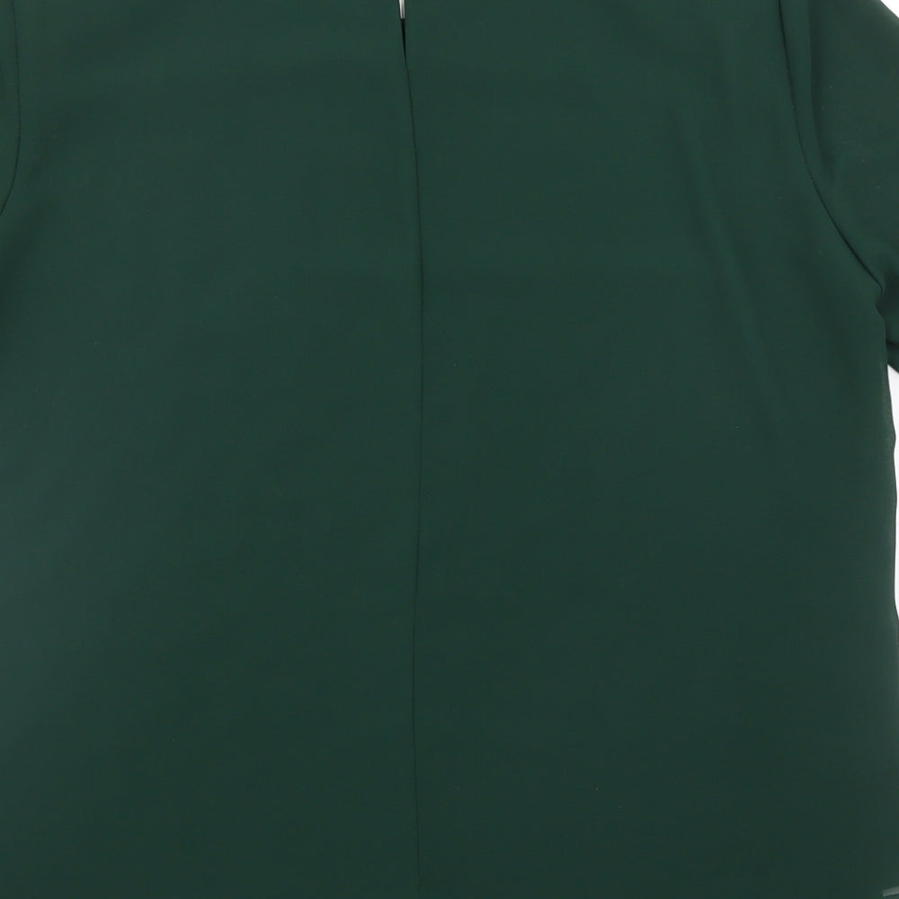 Jacqes Vert Womens Green   Basic Blouse Size 10