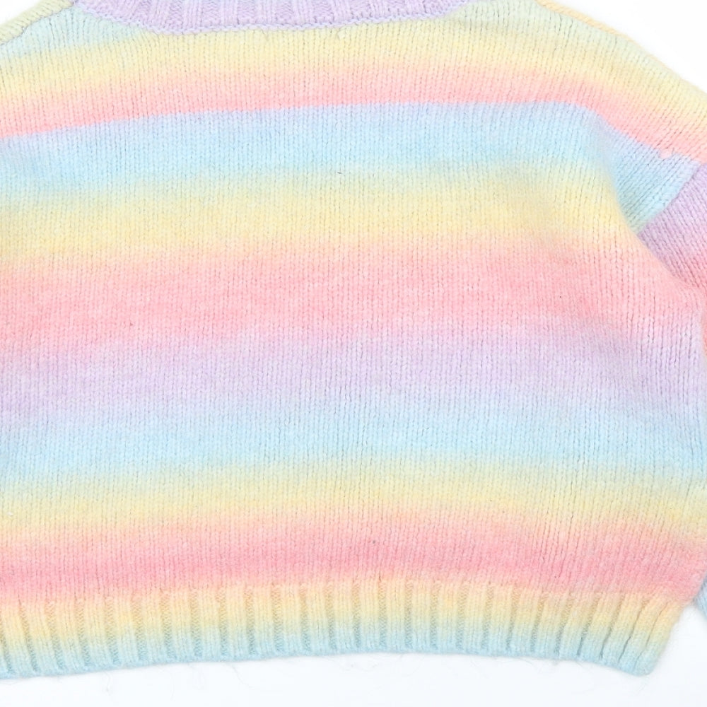 George Womens Yellow   Pullover Jumper Size M