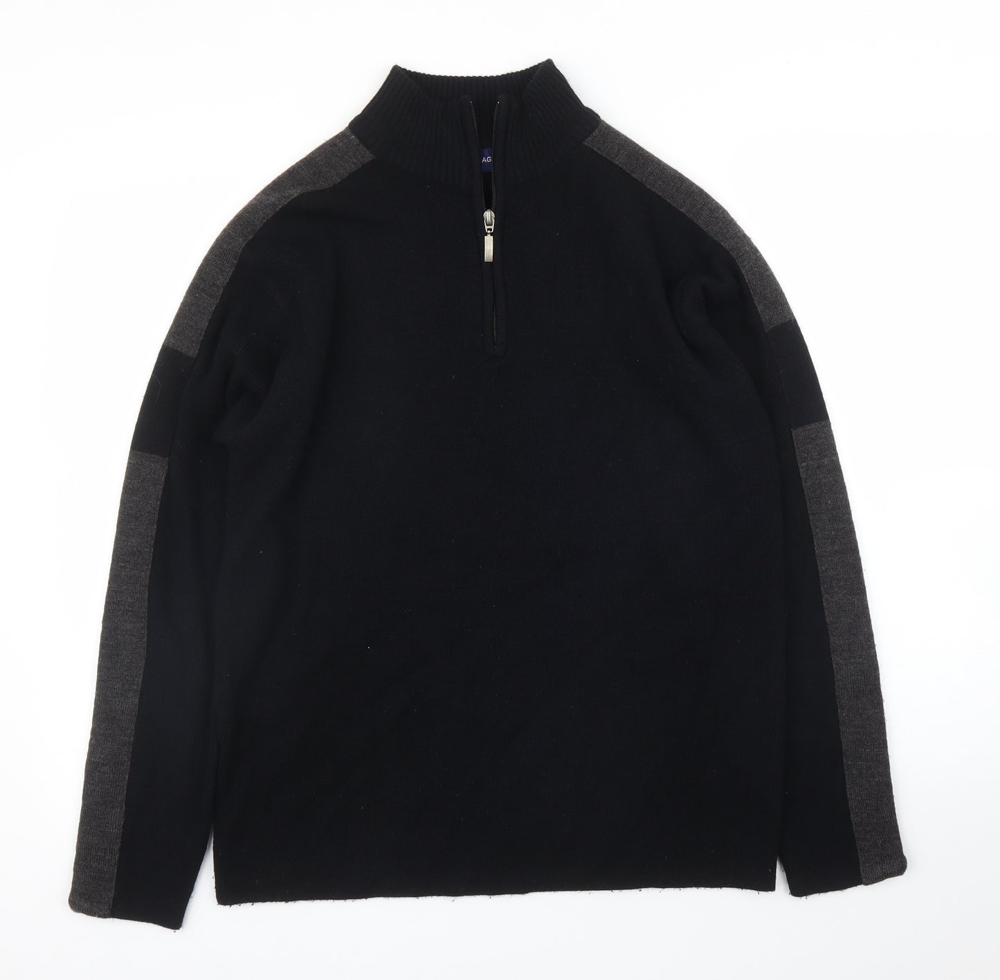 Tom Hagen Mens Black   Pullover Jumper Size M