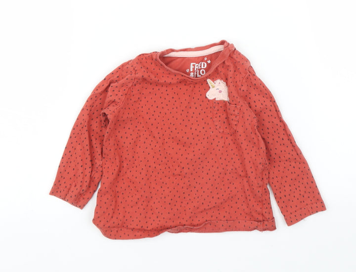 F&F Baby Orange   Basic T-Shirt Size 3-6 Months