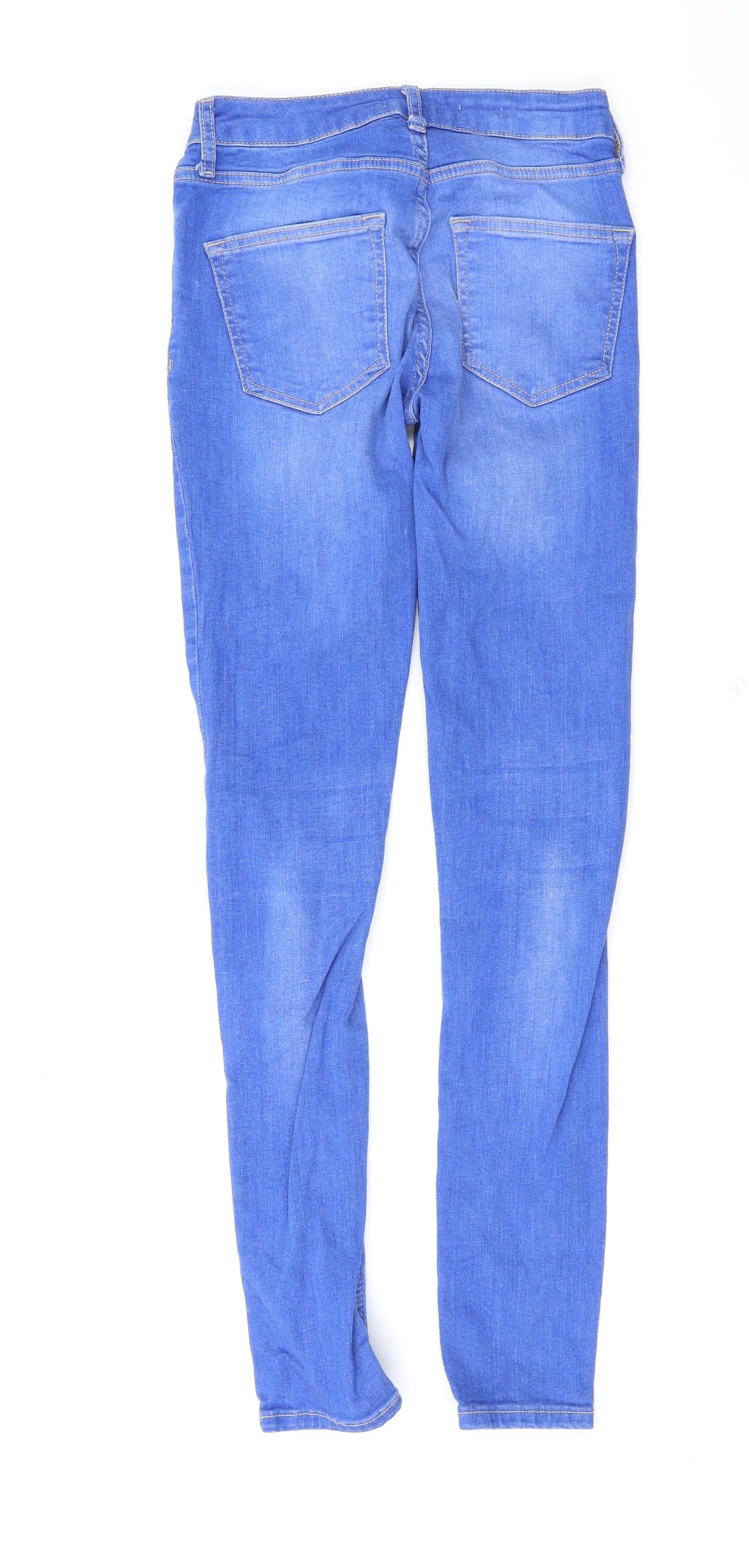 Topman Mens Blue   Skinny Jeans Size 28 L30 in