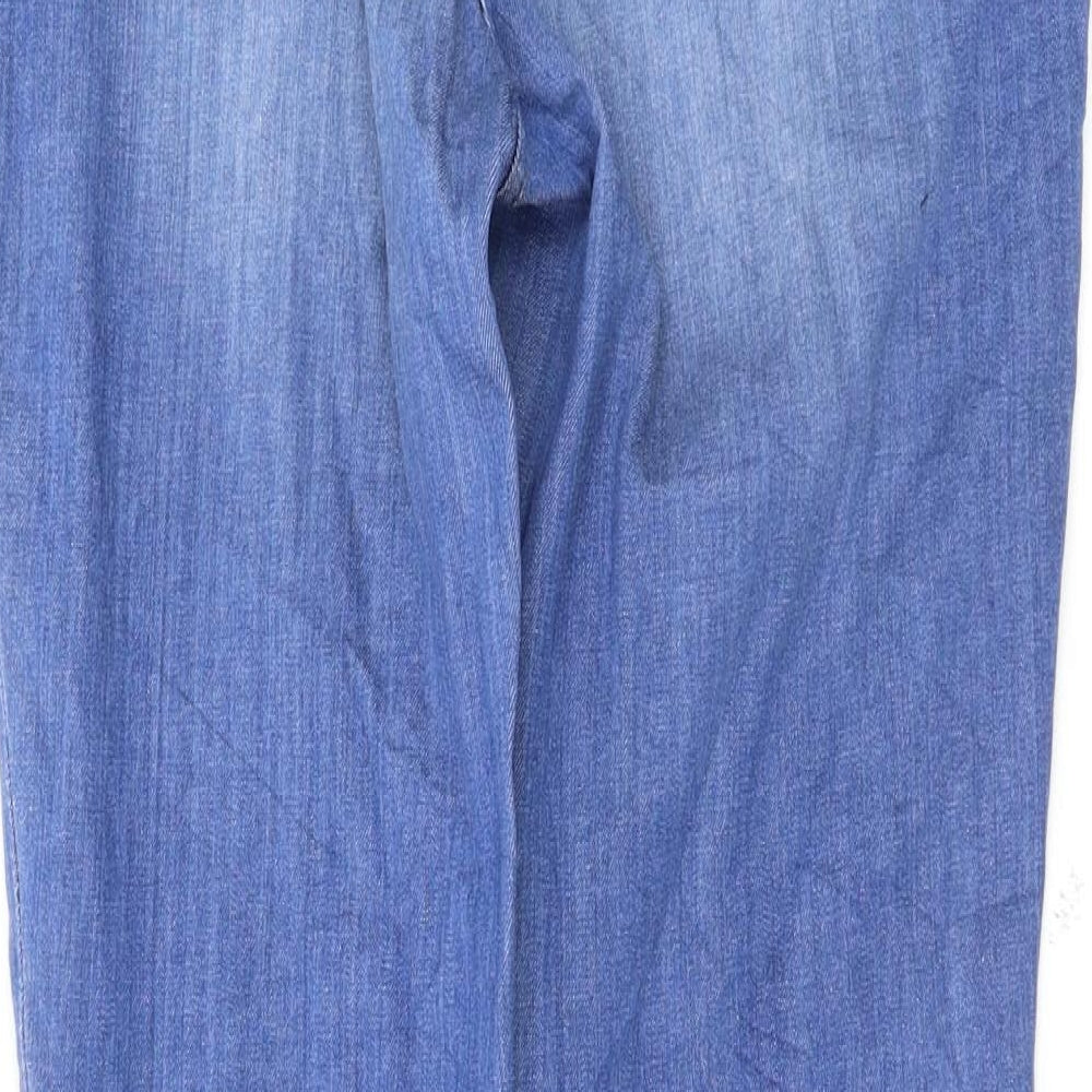 Preworn Womens Blue   Bootcut Jeans Size 10 L32 in